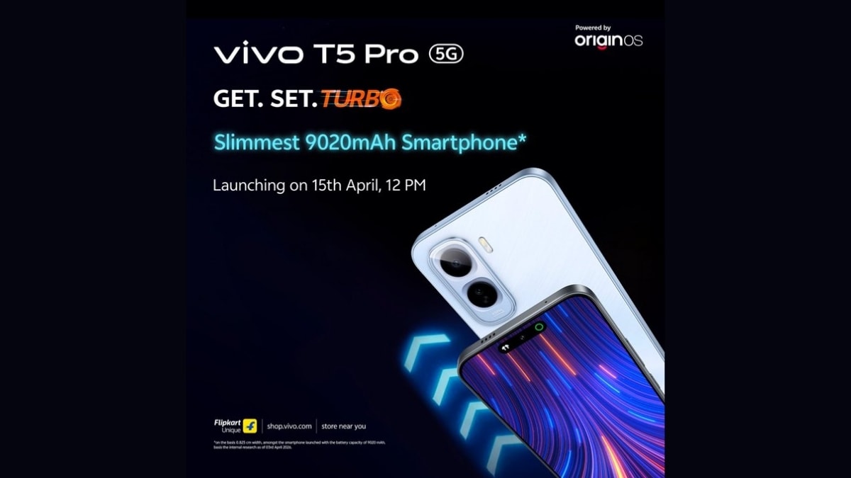 vivo T5 Pro 5G gây ấn tượng khi cân bằng được giữa viên pin lớn và thiết kế mỏng nhẹ