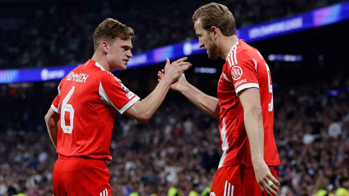 Bayern Munich giành chiến thắng quan trọng trước Real Madrid tại Bernabeu