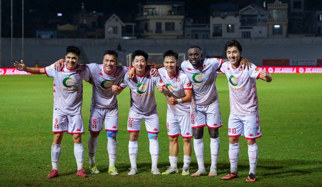 Hải Phòng đang có tinh thần hưng phấn sau chiến thắng mới đây trước Hà Nội FC.
