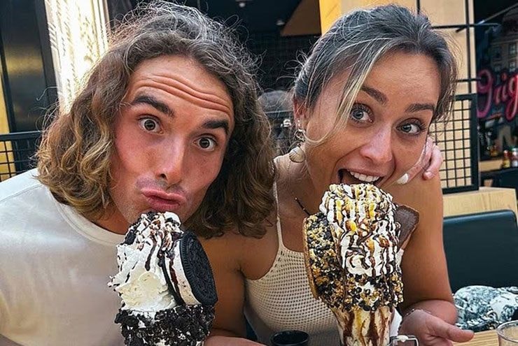 Stefanos Tsitsipas và Paula Badosa thời còn mặn nồng