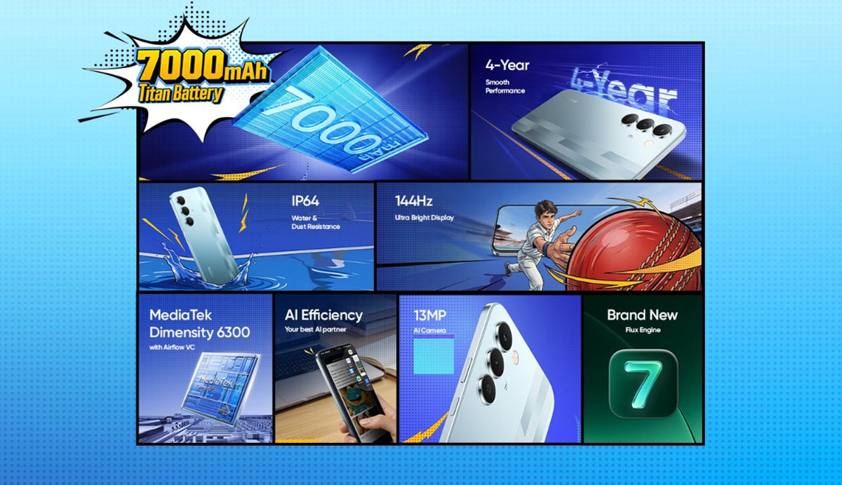 Cấu hình phần cứng của realme Narzo 100 Lite 5G