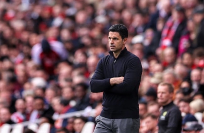 Arsenal của Arteta nguy cơ bị Man City lật ngược thế cờ.