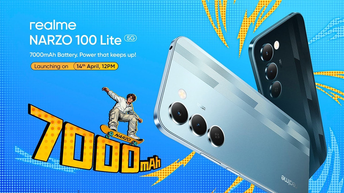 realme Narzo 100 Lite 5G ra mắt vào ngày 14/4