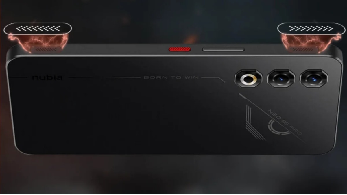Nubia Neo 5 Pro được tích hợp các phím trigger vật lý ở cạnh viền để hỗ trợ việc chơi game