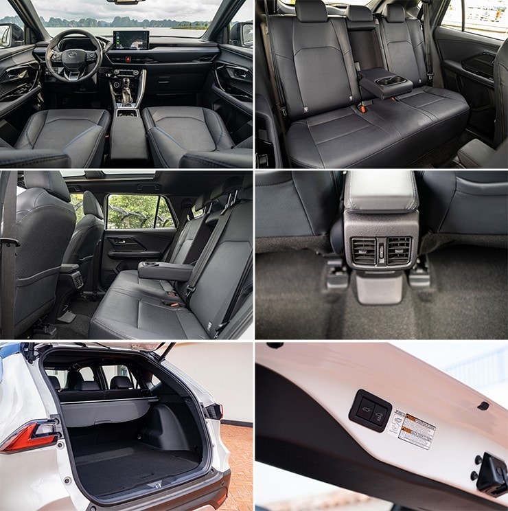 Khoang lái hiện đại của Toyota Yaris Cross