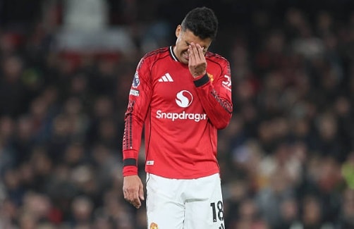 Casemiro ghi bàn thắng duy nhất cho Manchester United