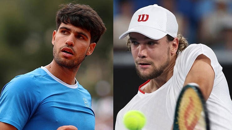 Carlos Alcaraz đối đầu với Otto Virtanen tại giải Barcelona Open