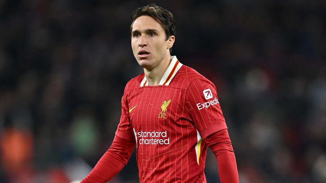 Federico Chiesa không tìm được chỗ đứng trong đội hình Liverpool.