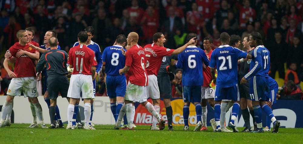 Thất bại đau đớn của Chelsea trước MU tại chung kết Champions League 2008.