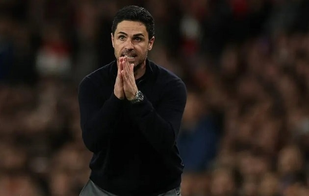 Các cầu thủ Arsenal trong trận đấu với Sporting CP tại Champions League