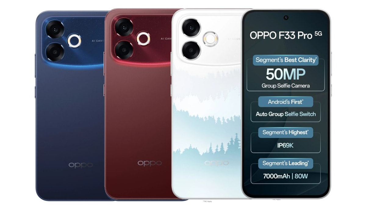 OPPO F33 5G và F33 Pro 5G ra mắt
