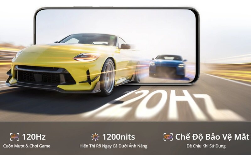 Màn hình hiển thị của Realme C100