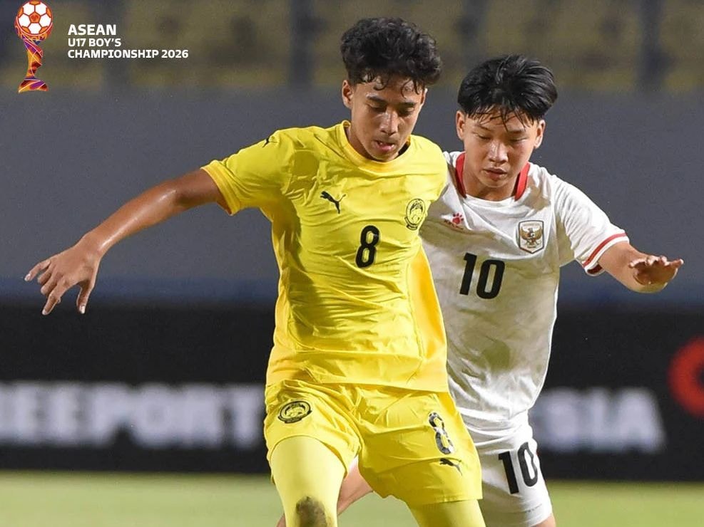 U17 Indonesia bất ngờ nhận thất bại trước Malaysia.
