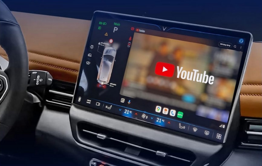 Tương tác với trợ lý ảo VinFast trên xe VF 6