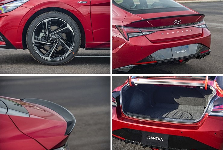 Khoang lái hiện đại của Hyundai Elantra 2026