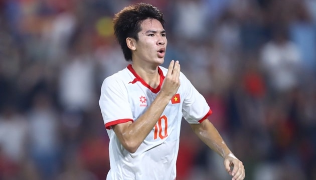 Tiền đạo Lê Văn Thuận là niềm hy vọng trên hàng công của U23 Việt Nam tại ASIAD 20.