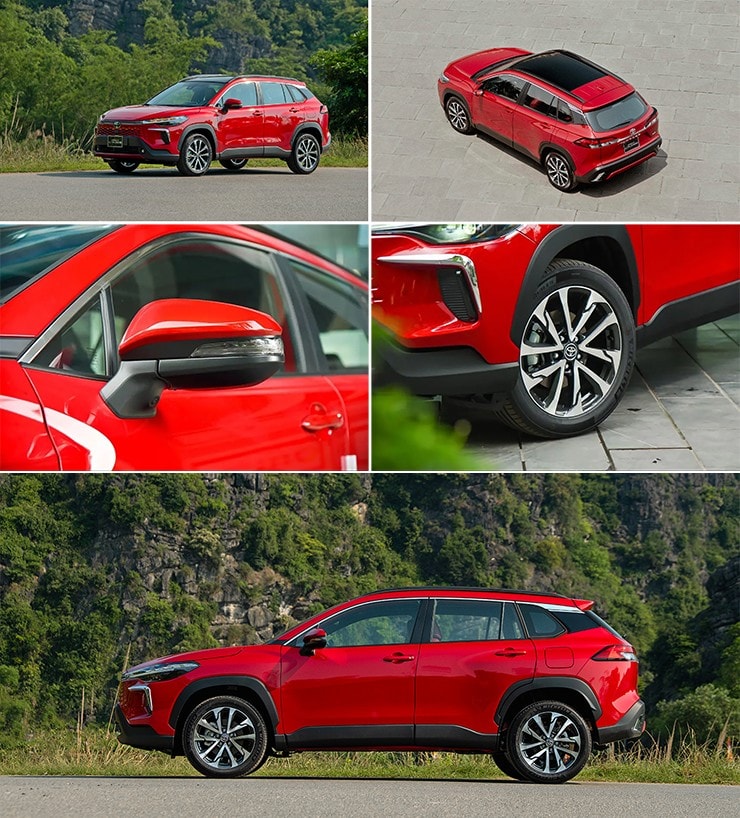 Thiết kế đầu xe Toyota Corolla Cross 2026