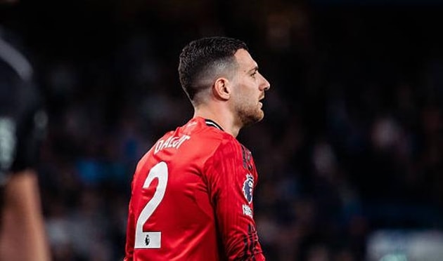 Diogo Dalot có một ngày thi đấu xuất sắc khi vô hiệu hóa hoàn toàn các mũi tấn công của Chelsea.