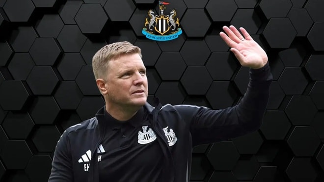 HLV Eddie Howe đang đối diện với tương lai bất định tại Newcastle United.