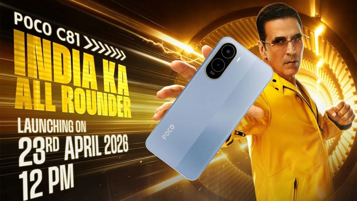 Bộ đôi Poco C81 và C81X sẽ chính thức được giới thiệu vào ngày 23 tháng 4