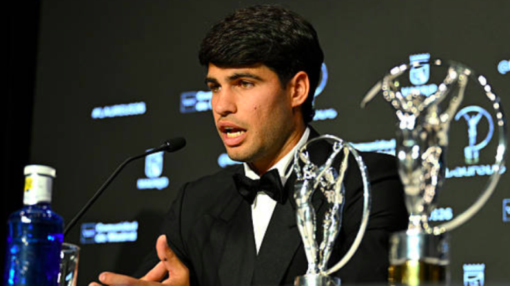 Carlos Alcaraz nhận giải Laureus World Sports Awards 2026
