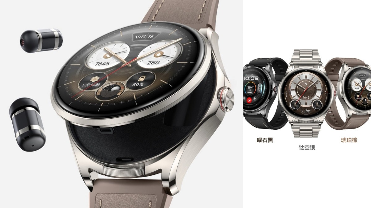 Huawei Watch Buds 2 vừa ra mắt với thiết kế đột phá tích hợp tai nghe