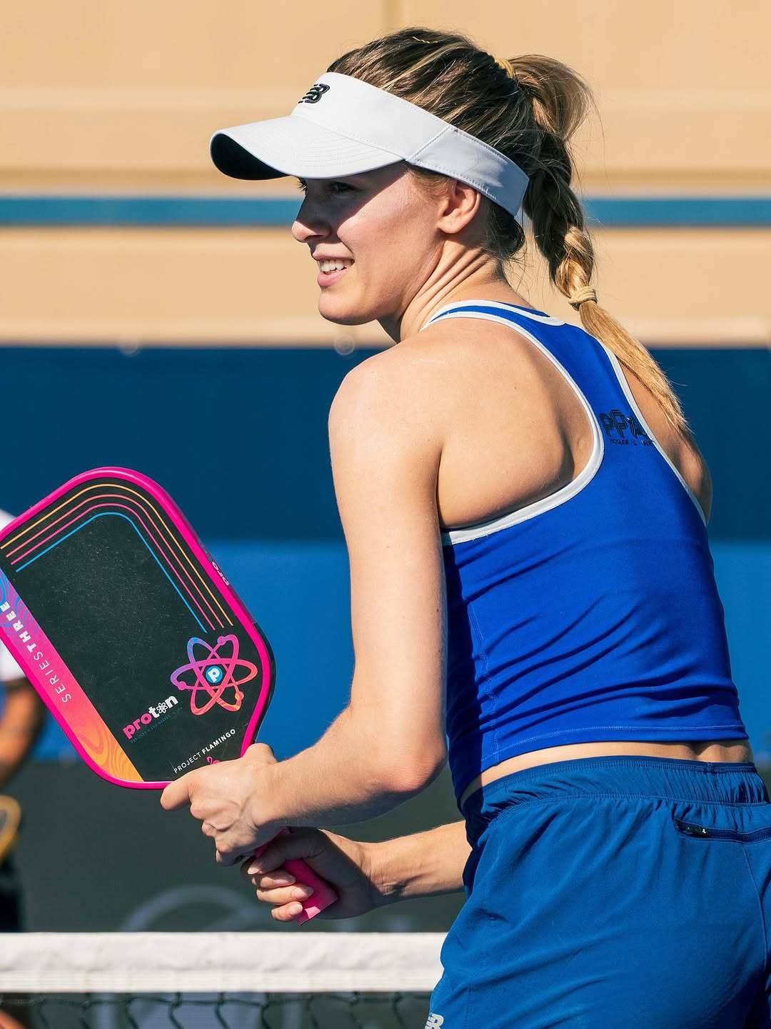 Genie Bouchard tập luyện và thi đấu pickleball chuyên nghiệp