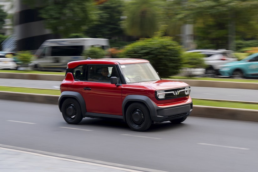 VinFast VF 3 màu Urban Mint tại Hà Nội