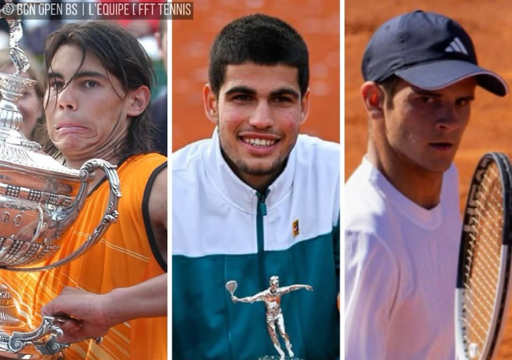 Rafael Jodar, Carlos Alcaraz và Rafael Nadal
