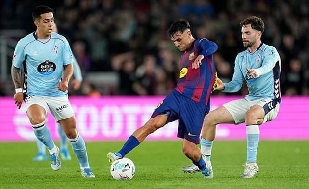 Barcelona giành chiến thắng tối thiểu trước Celta Vigo để củng cố ngôi đầu bảng La Liga.