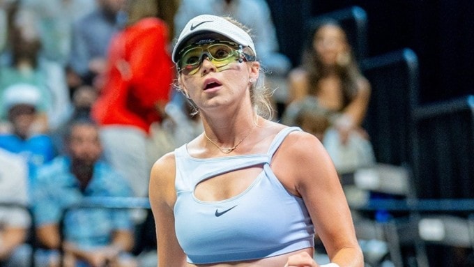 Anna Leigh Waters thi đấu tại sự kiện Pickleball Slam lần thứ tư tại Florida, Mỹ.