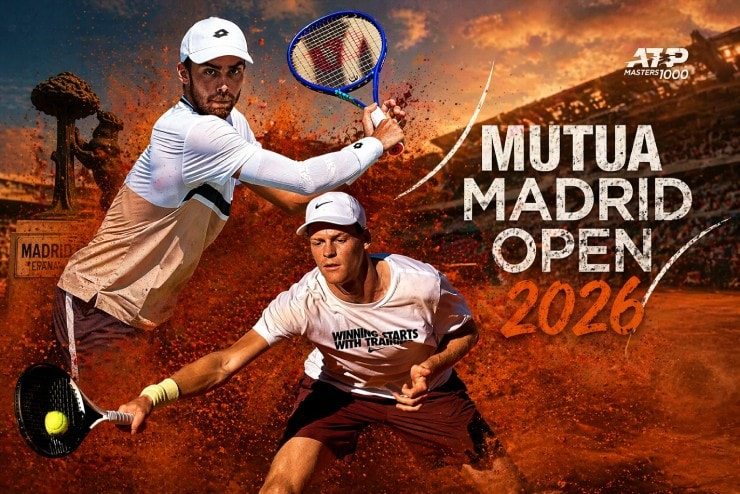 Jannik Sinner đang có phong độ cực cao trước thềm Madrid Open 2026