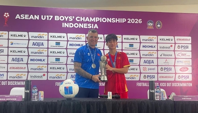 U17 Việt Nam chiến thắng thuyết phục tại giải U17 Đông Nam Á.