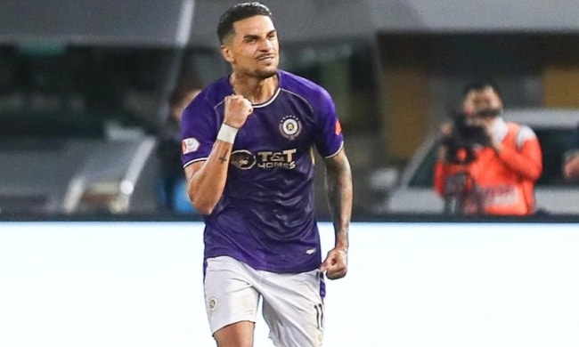 Tiền đạo Đỗ Hoàng Hên đang thể hiện phong độ ghi bàn cực cao tại V.League 2025/26.