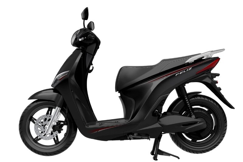 VinFast Feliz 2025 màu đen
