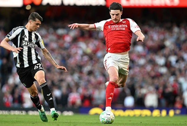 Declan Rice có dấu hiệu mệt mỏi do cày ải liên tục