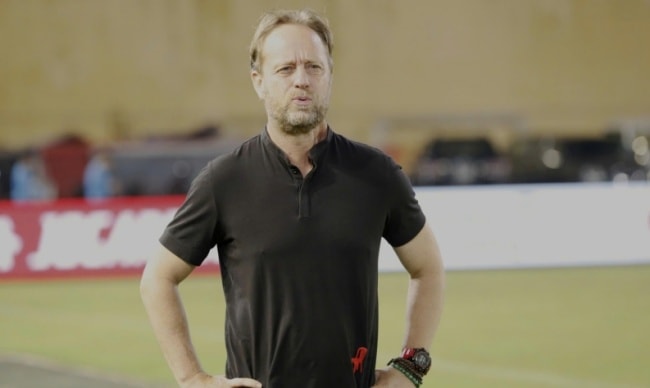 HLV Mano Polking đánh giá cao tiềm năng của tiền đạo Nguyễn Đình Bắc.