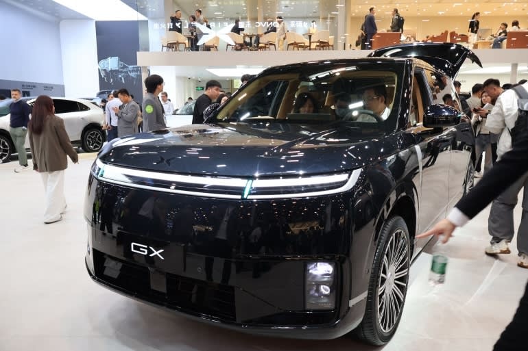 Xe SUV Xpeng GX tại triển lãm ô tô