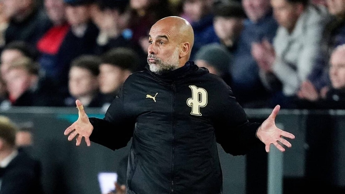 Pep Guardiola được cho là đang tận hưởng công việc tại Man City.