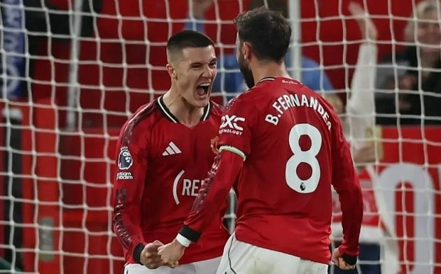 Bruno Fernandes có pha kiến tạo thứ 19 tại Ngoại hạng Anh mùa này trong trận gặp Brentford.