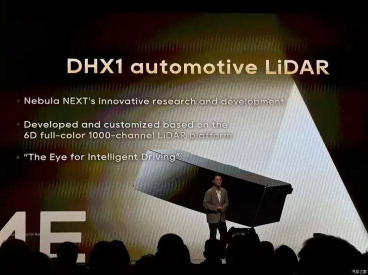 Hệ thống LiDAR DHX1 tầm xa trên xe Dreame