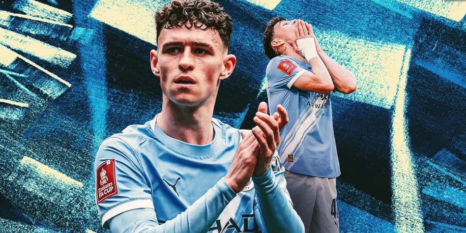 Phil Foden đang trải qua giai đoạn sa sút phong độ trầm trọng tại Manchester City.