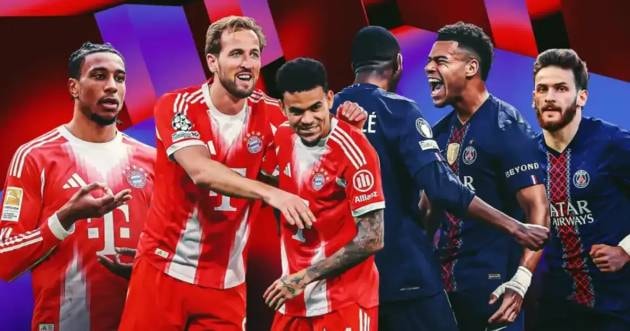 Trận bán kết Champions League giữa PSG và Bayern Munich cống hiến bữa tiệc tấn công với 9 bàn thắng được ghi.