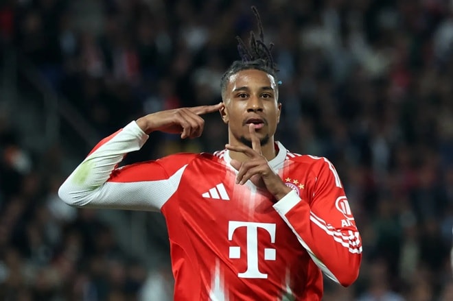 Michael Olise trong màu áo Bayern Munich