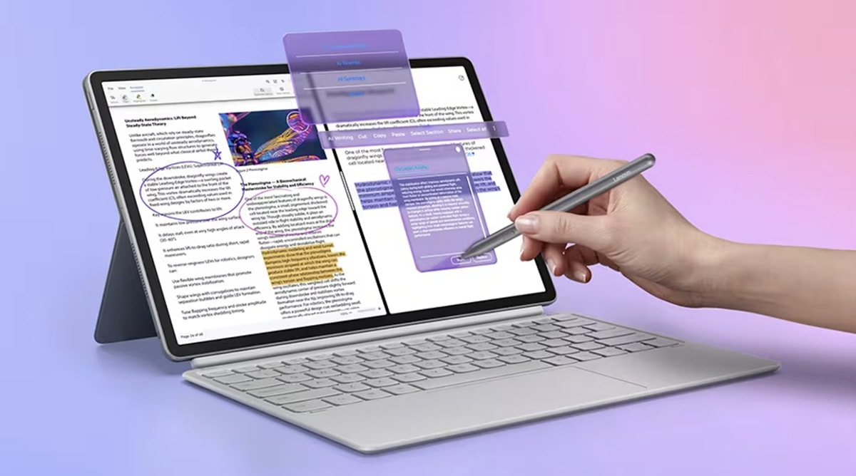 Cấu hình phần cứng mạnh mẽ giúp Lenovo Idea Tab Pro Gen 2 đáp ứng tốt các tác vụ đồ họa