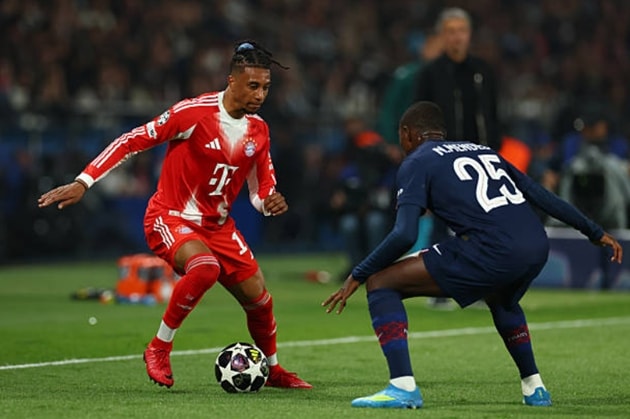 Trận đấu giữa PSG và Bayern Munich diễn ra với tốc độ cao và chất lượng chuyên môn vượt trội.