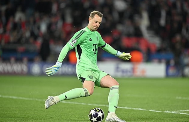 Thủ môn Manuel Neuer gây thất vọng trong trận thua PSG