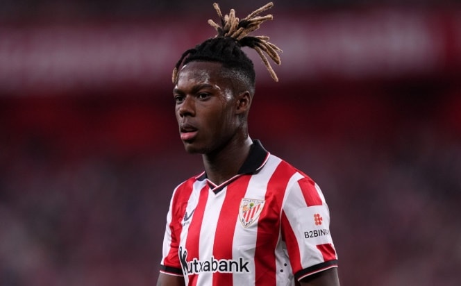 Nico Williams đang là mục tiêu của Liverpool.