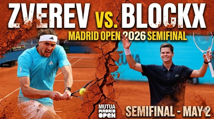 Zverev liệu có chặn đứng được kẻ phá bĩnh khó chịu bậc nhất Madrid Open 2026?