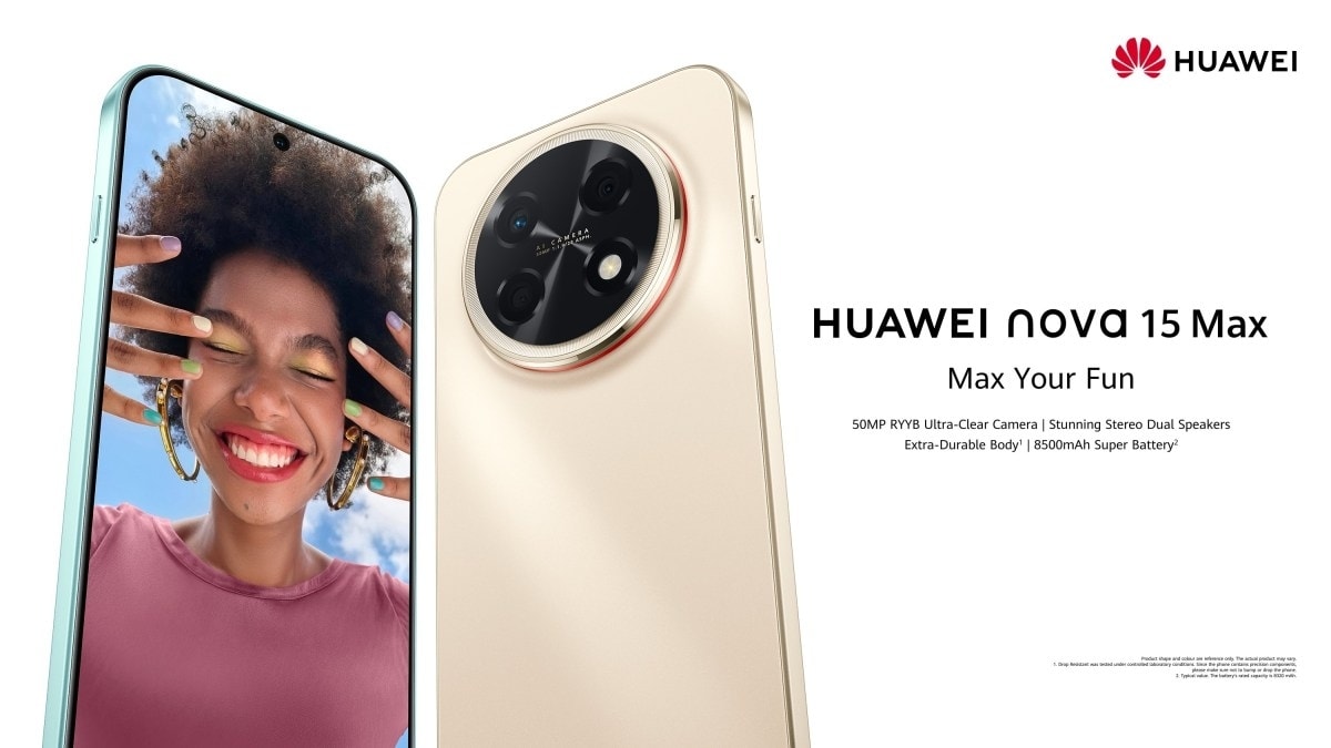 Huawei xác nhận ra mắt Nova 15 Max vào ngày 7 tháng 5 tại Thái Lan